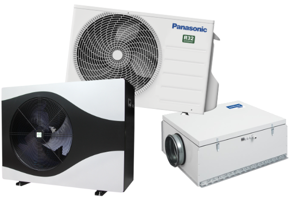 Airconditioning, warmtepomp en ventilatie