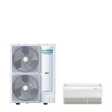 PAC SET vloer/plafond 8-serie 12,5 kW (R32) 400V