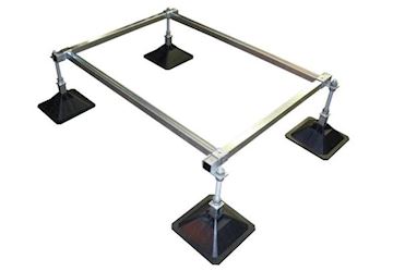 Strutfoot BASE - 1.500 mm x 1.600 mm x 250 ~ 450 mm - 700 kg