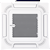 Paneel cassette binnendeel 8-serie 60x60