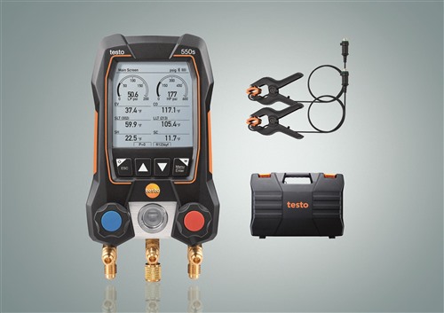 Foto Testo 550s manifold Basis set