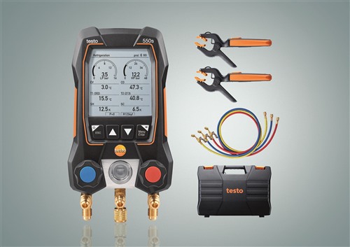 Foto Testo 550s manifold Smart Set Pro