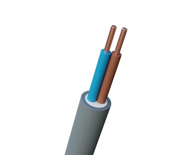 Foto 2x1,0 (Flex Cu) LSZH LIHCH-OZ 500v Grijs B2ca