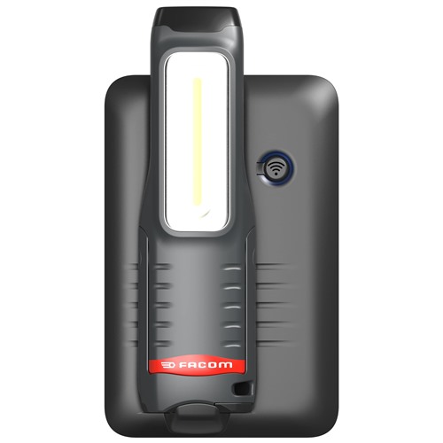 Foto Oplaadbare led werklamp met 'find my light'- technologie