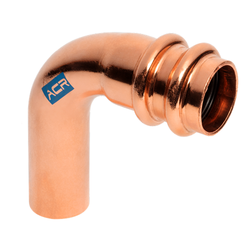 Foto ACR Copper Press Bend 90° M/F 3/8 pr/st VPE 5