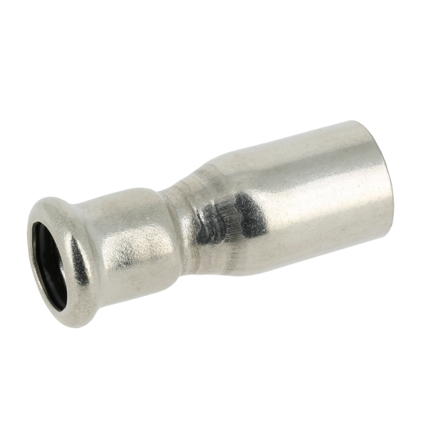 Afbeelding M-Press RVS Rechte verloopkop. 88,9 x 54  pr/st VPE 1