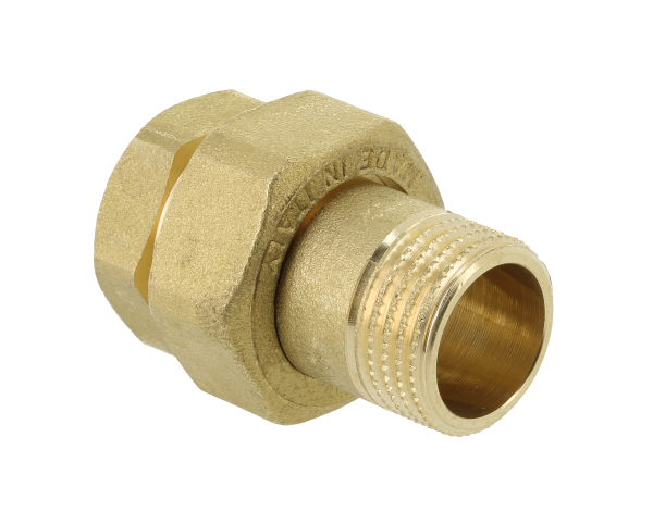 Afbeelding 70272 3-del. rechte koppeling 2 bi x 2 bu. pr/st VPE 1