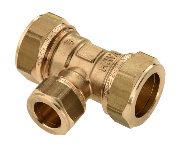 Afbeelding 82477 T-stuk 35 x 22 x 35 mm. pr/st VPE 1