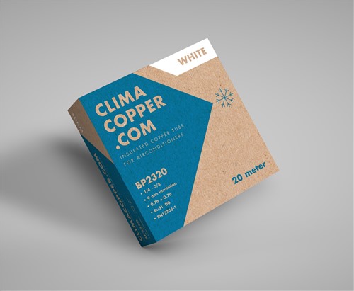 clima copper - geisoleerd wit