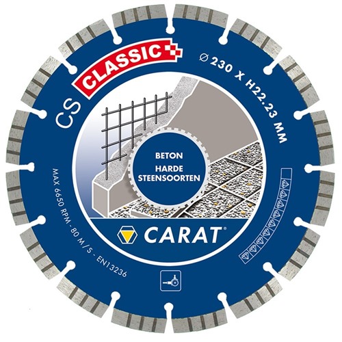 Foto Carat Diamantzaag Beton Ø150x22,23mm, Cs Classic