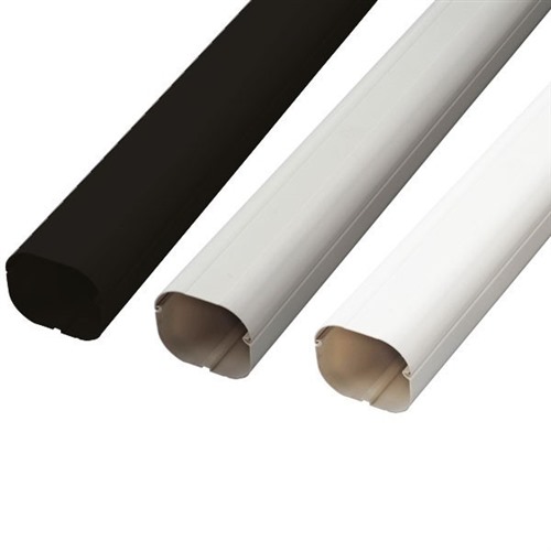 Foto Slimduct 140 - lengte 2000mm - Black - SD PR/ST