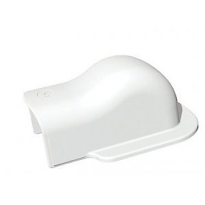 Foto Tecnosystemi Optima Wit muur afdekkap 102 - pr/st - VPE 3