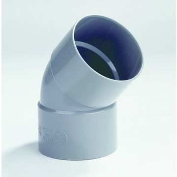 Foto PVC Bocht 45 gr - 32 mm