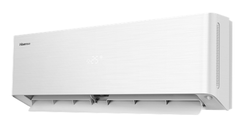 QH-25XV3AG_Hisense_Energy Pro X white indoor unit_right view open