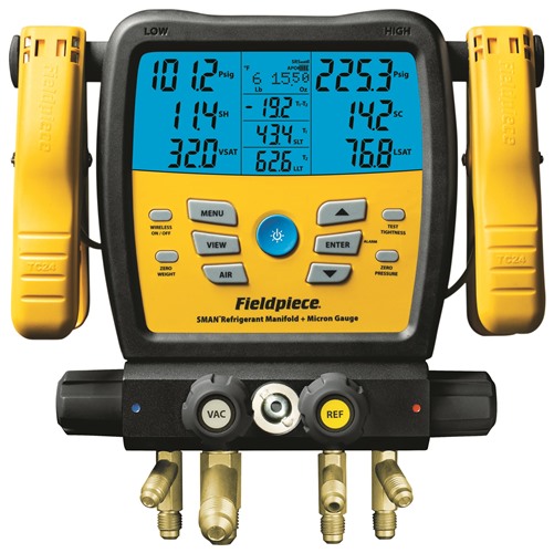 Foto Fieldpiece - SMAN® Manifold + Micron Gauge (4 Port) (Europe)