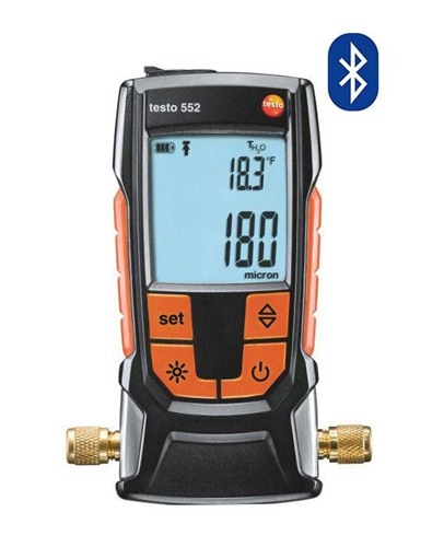 Foto Testo 552 - Digitale vacuummeter met onderhoudsvrije sensor