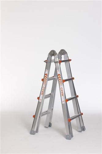 Foto WAKU telescoopladder model I - 4x4 sporten